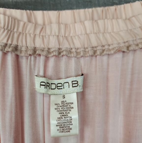 Arden B. Orange and Cream Strapless Maxi Dress - Picture 8 of 12